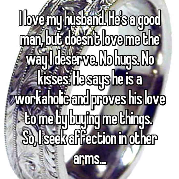 Silver ring with emotional relationship text overlay.